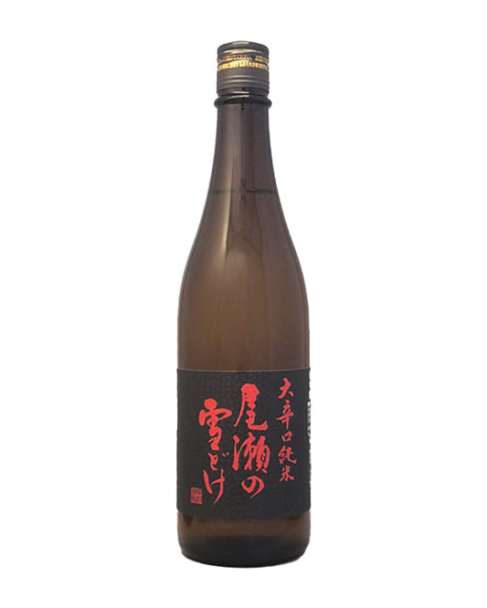 尾瀨雪融  大辛口 純米酒720ml